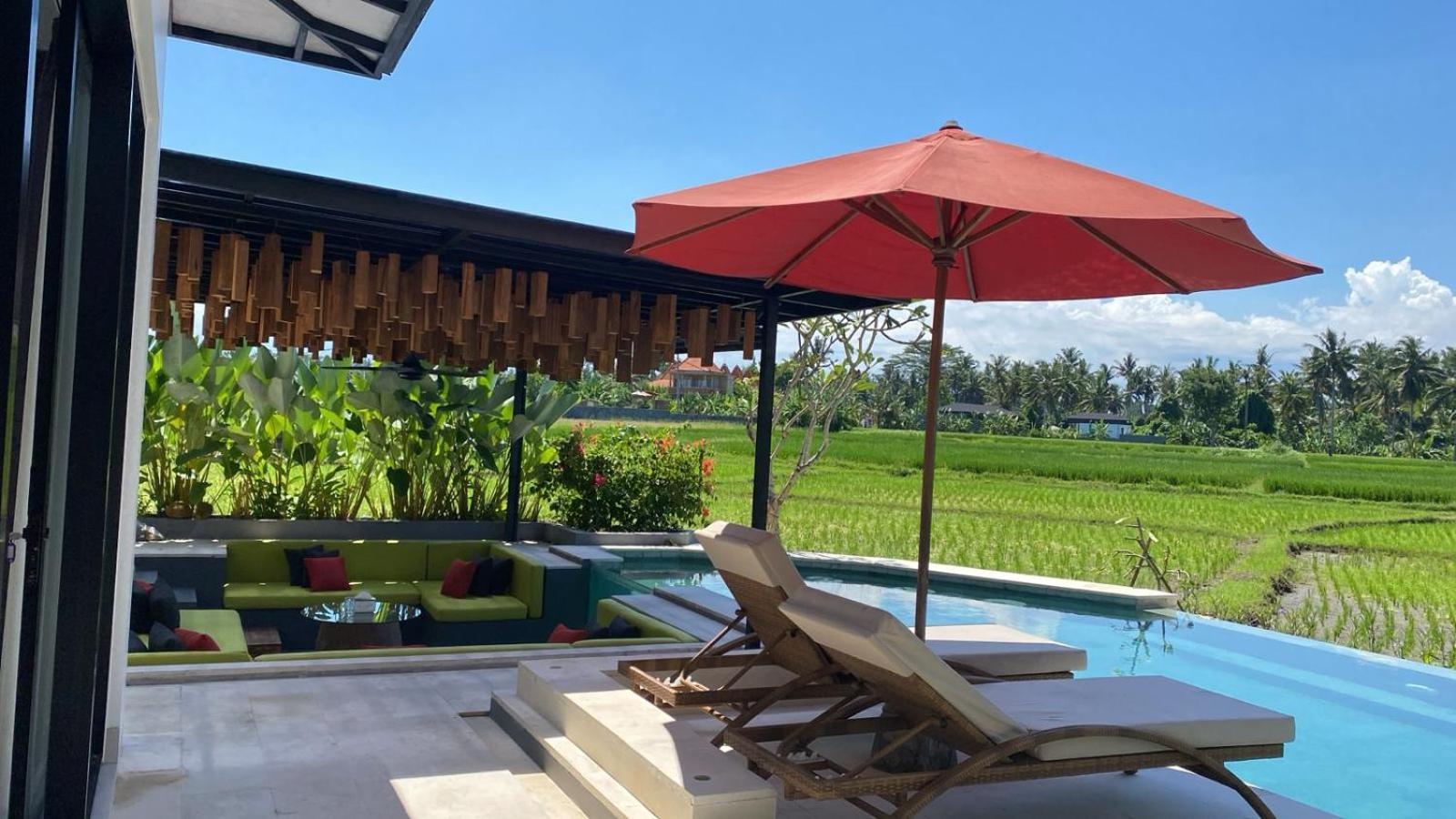 Villa Cakra - 4 Bedroom Luxury With Infinity Pool And Paddy Field View Ubud